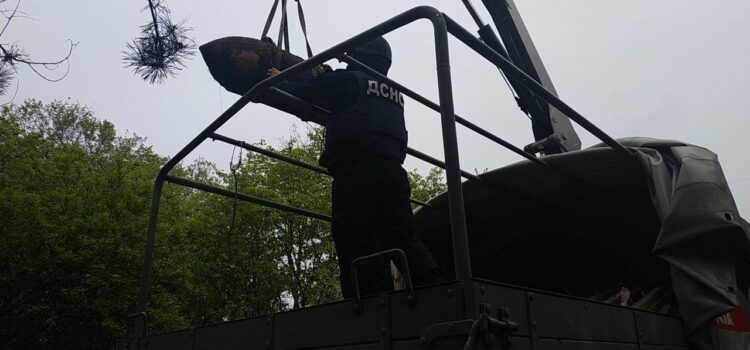 На Сарненщині сапери ДСНС знищили 250-ти кілограмову бомбу (ВІДЕО) На Сарненщині сапери ДСНС знищили 250-ти кілограмову бомбу (ВІДЕО)