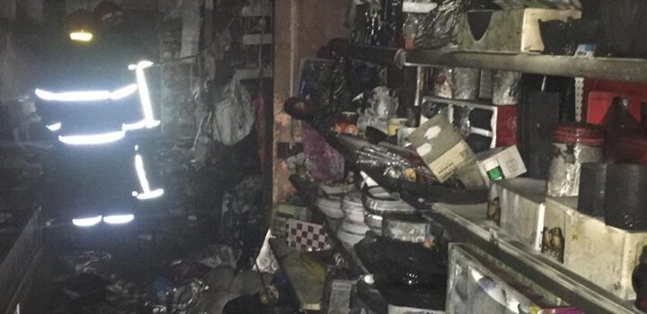 На Рівненщині горів магазин На Рівненщині горів магазин